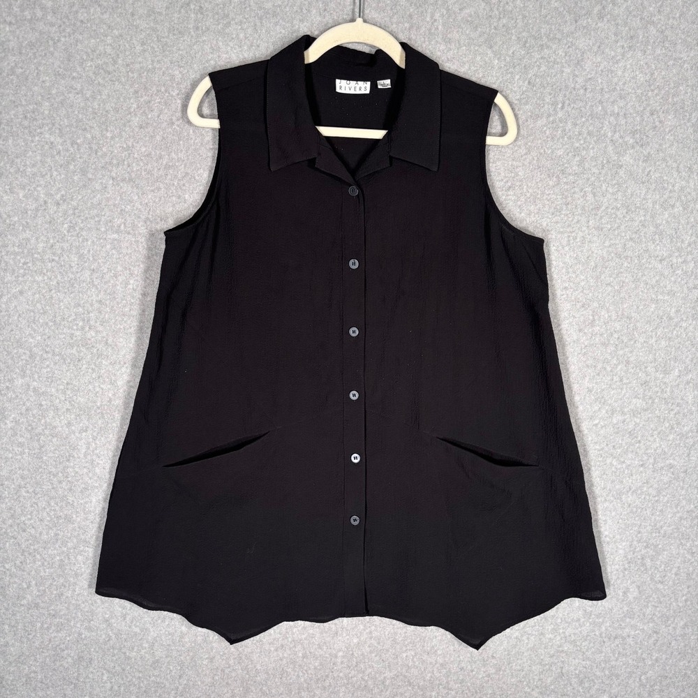 Textured Tunic Blouse Shirt Large Asymmetric Sharkbite Pockets Lagenlook Minimal